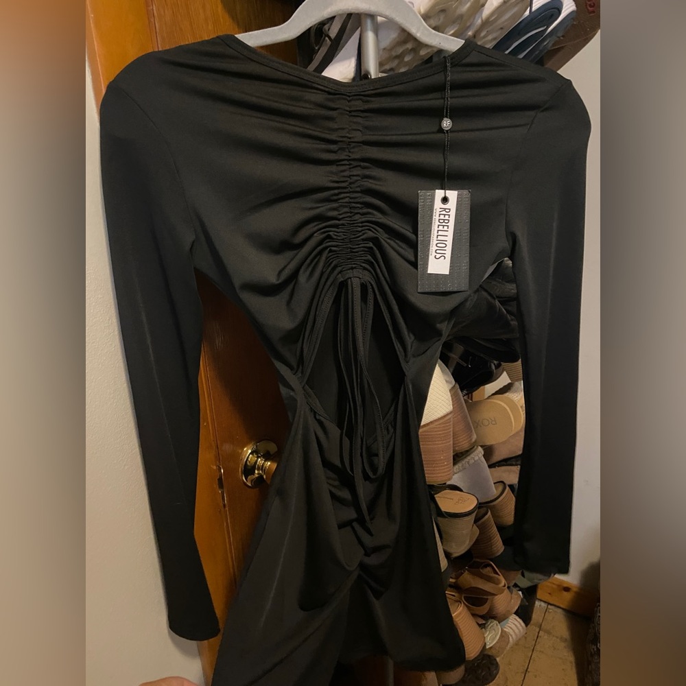 Black Zip Up Romper